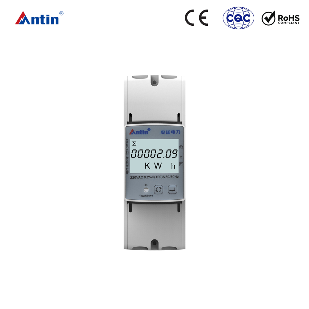 AT100G Series Single Phase Din Rail Energy Meter