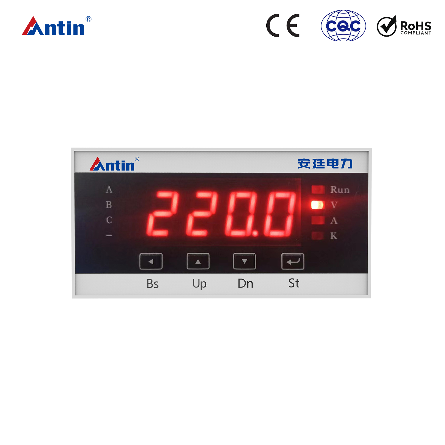 AT101DY Series Digital Single Phase Panel Meter